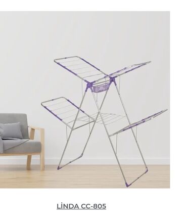 Quruducular: Paltarqurudan asqı seriyası – ev və balkon üçün qatlanan saxlanma — 17