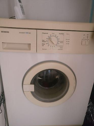Məişət texnikası: Paltaryuyan maşın Siemens, 6 kq, İşlənmiş, Avtomat, Qurutmasız, Kredit yoxdur, Ünvandan götürmə — 3