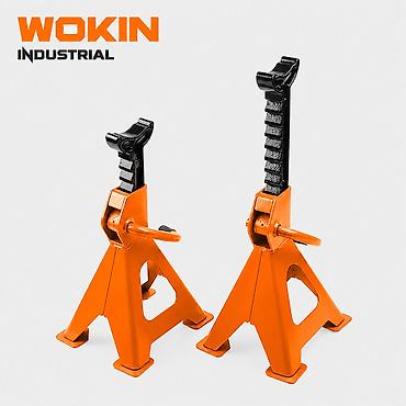 Domkratlar: №: 854 Məhsulun adı: Avtomobil üçün altlıq-domkrat Wokin W736802, 2 — 1