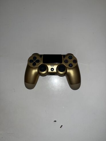 Video oyunlar üçün aksesuarlar: DualShock 4 Gold A-klass az işlenmiş ideal veziyyetde