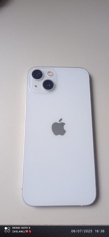 rəsmi 14 c: IPhone 13, 128 ГБ, Белый, Face ID
