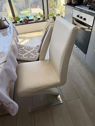 silver kitchen: Комплект из кухонных/обеденных стульев в современном стиле. 6 штук — 2