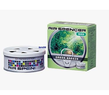 японская вонючка eikosha: Ароматизатор для автомобиля Air Spencer Green Breeze (баночка) - — 1