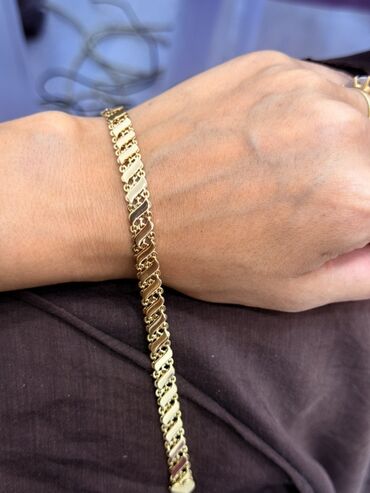 Bijuteriya dəstləri: Qızılı rəngli aksesuarlar seti – paslanmayan poladdan (316L) — 6