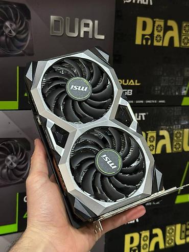 gtx 3060: Videokart MSI GeForce GTX 1660 Super, 12 GB, İşlənmiş — 3