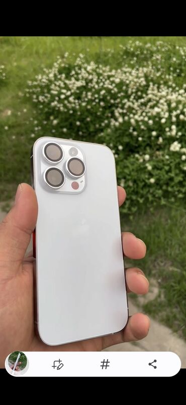 apple 10: IPhone 14 Pro, 128 ГБ, Серебристый, Коробка, 88 %