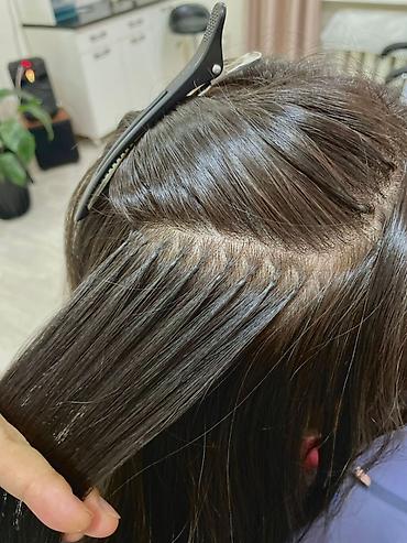 Парикмахеры: Наращивание натуральных волос — от 15 000 с. Сейчас действует — 3