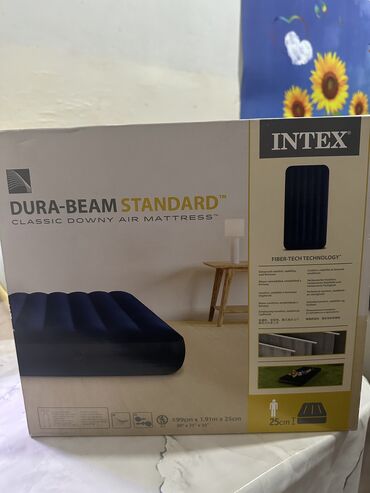 надувная кровать intex: Продаю новый надувной матрас. Коробку не вскрывали. Покупала за