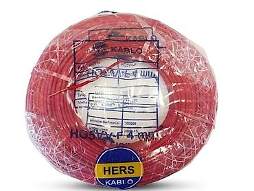 cabel: HERS Kablo – HO5VV-F elektrik kabeli - Model: HO5VV-F - Rəng: qırmızı — 1