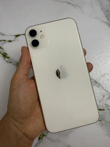 военный планшет: Айфон iPhone 11 белый цвет АКБ 73 128 гб Чехол и коробка в комплект
