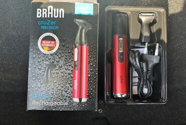 Bədənə qulluq: Panasonic və Braun firması aparatlar satılır. Təzədir.Qutusu var.Çox