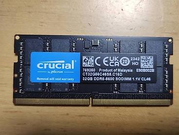 ddr 4: Оперативная память CRUCIAL DDR5 5600 Mhz 32ГБ DDR5 5600 Mhz в — 5