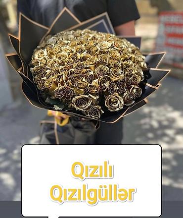 101 gul: 🔴 Qızılı təbii Qızılgüllər 21🌹 - 60₼ 31🌹 - 85₼ 51🌹 - 140₼ 101🌹 — 1