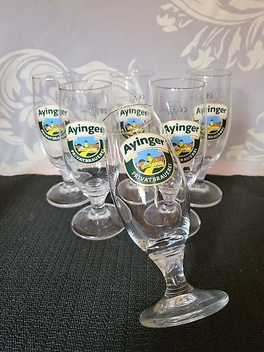 dioptrija plus 1: Case nove,vintaz kristal Ayinger za pivo. Nemacke kristalne case — 6