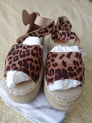 patofne waikiki: Ženske espadrile sa platformom i leopard printom - Model — 1