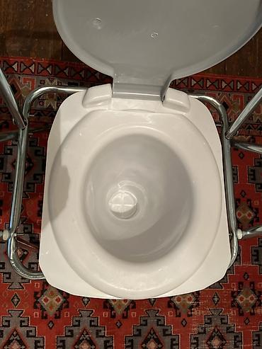 Xəstələr üçün unitazlar: İşdənməmiş Taşınan tualet kreslosu – Taises (Peppes Plastic) - — 2