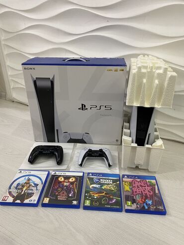 PS5 (Sony PlayStation 5): Продаю PlayStation 5 Fat 825 gb 3 ревизия самая тихая. В ремонте не