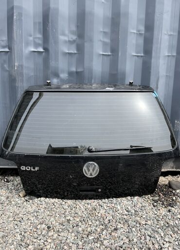 полка багажника гольф 3: Крышка багажника Volkswagen Б/у, цвет - Черный,Оригинал