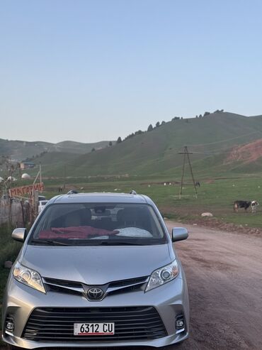 тойота сиенна бишкек цена: Toyota Sienna: 2019 г., 3.5 л, Автомат, Бензин, Вэн/Минивэн