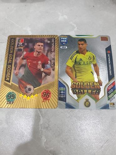 ronaldo: Коллекционные футбольные карты Роналдо (набор из 2 шт.) - Тематика — 2