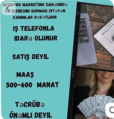 katibe isi axtariram: SMM menecer tələb olunur, Təcrübəsiz — 1