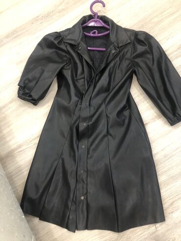 Dəstlər, kostyumlar: Qadın geyim dəsti – 4 məhsul 1) Qara dəri biker üslublu gödəkçə - — 2