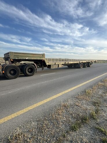 Qoşqular: Ağır yüklər üçün aşağı platformalı yarımqoşqu - Tip: Lowbed/flatbed — 2