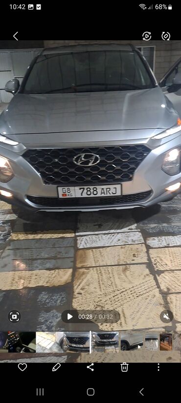 авто расрочка бишкек: Hyundai Santa Fe: 2020 г., 2.4 л, Автомат, Бензин, Кроссовер
