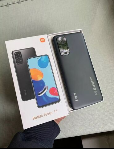 телефон lenovo yoga: Xiaomi, Redmi Note 11, Б/у, 128 ГБ, цвет - Черный, 2 SIM