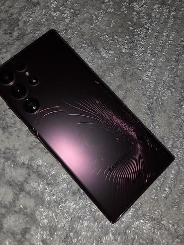 apple 6: Samsung Galaxy S22 Ultra, бордовый цвет (Burgundy). работает чётко — 2