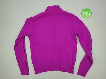 sweter fuksja: Sweter damski, rozmiar L — 3