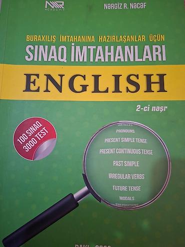 Testlər: Məhsul: “Sınaq İmtahanları – English” hazırlıq kitabı (2-ci nəşr) — 1