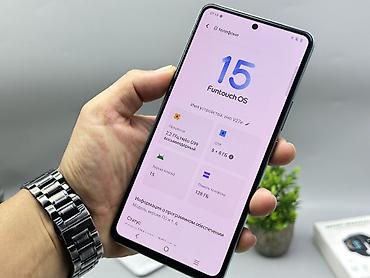 Уюлдук телефондор жана аксессуарлар: Vivo V27e, Колдонулган, 128 ГБ, түсү - Көк, 2 SIM — 5