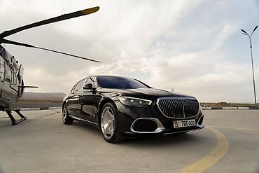 Продажа авто: Mercedes-Benz S-Class: 2023 г., 4 л, Бензин, Седан — 7
