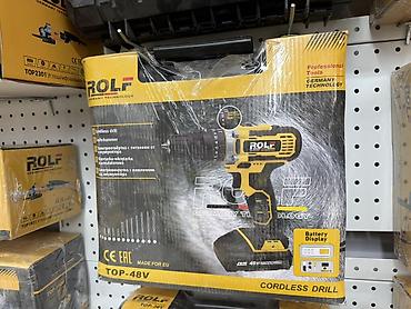 tools: Аккумуляторная дрель-шуруповерт ROLF TOP-48V - Тип: cordless — 1