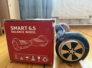 hoverboard aparatı 2 el: İşlənmiş Giroskuter 6.5", 501 - 750 Vt, 16 - 25 km/s, Ünvandan götürmə — 2