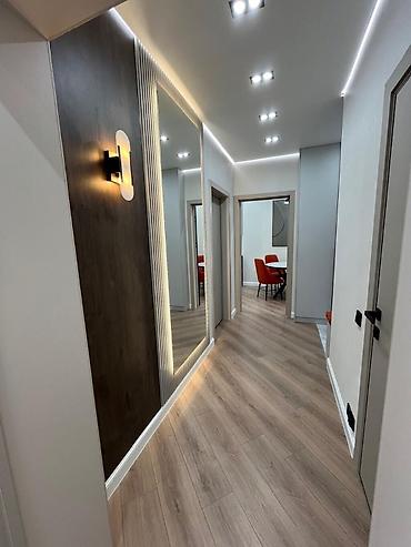 квартира арт сити: 2 комнаты, 56 м², Асанбай мкр Элитка, 5 этаж, Евроремонт — 5