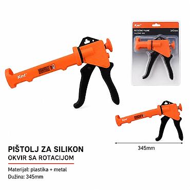 parkside silikon: KMT rotacioni plastični pištolj za zaptivanje 2382120 Opis: - — 1