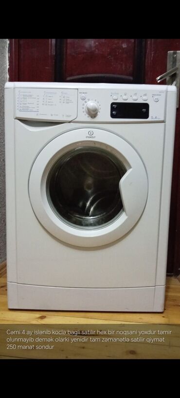 meiset esyalari: Paltaryuyan maşın Indesit, 6 kq