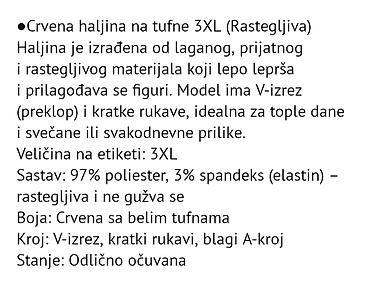 ps bluze novo: Set plus size odeće (3XL/4XL) 1) HM crna ženska košulja/bluza - — 3