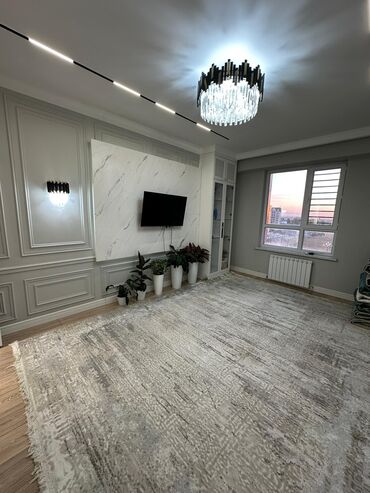 квартира алтын ордо новопавловка: 1 комната, 44 м², Элитка, 9 этаж, Дизайнерский ремонт