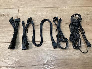 Ноутбуки и аксессуары: 🔹 Corsair Type 5 Orijinal Qida Bloku Kabelləri – 60 AZN Yeni — 1