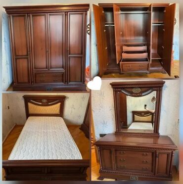 Dolablar: Yataq desti 480 Azn. Dolab(220*2*60sm) Taxt(220*140)Matras