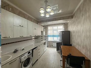 Аренда квартир: 3 комнаты, Асанбай мкр Семейным, от 6 месяцев, от 1 года, С мебелью полностью — 10