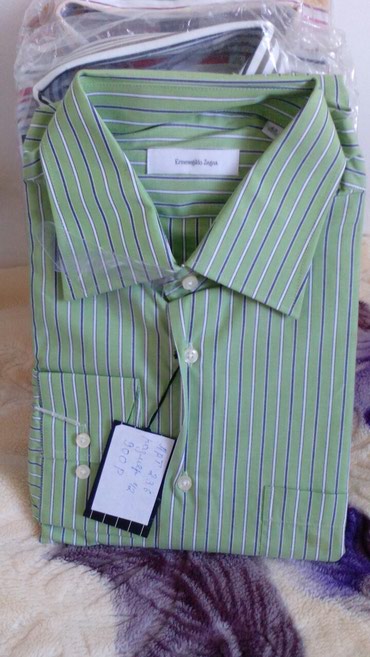 papaqli koynekler: Рубашка цвет - Зеленый