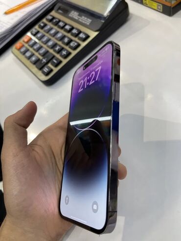 Apple iPhone: IPhone 14 Pro Max, 128 GB, Deep Purple, Face ID