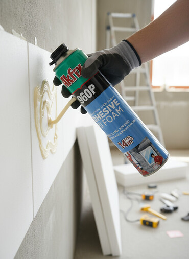 пеноплекс утеплитель цена: Клей-пена Akfix 960P предназначена для крепления теплоизоляционных