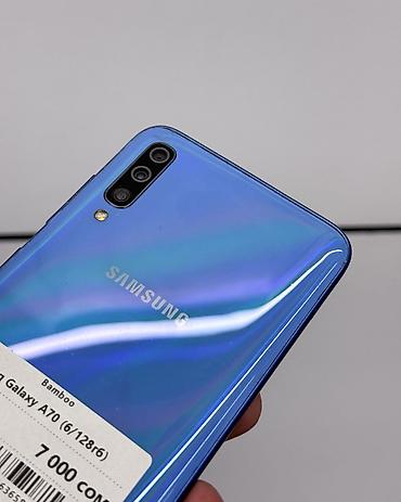 huawei matepad pro: Samsung Galaxy A70, Б/у, 128 ГБ, цвет - Синий, В рассрочку, 2 SIM — 3