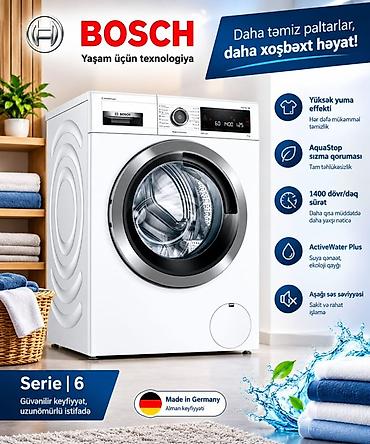 nn telecom: Bosch Serie 6 paltaryuyan maşın - Yüksək yuma effekti – hər dəfə — 1