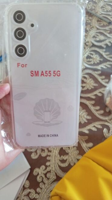 redmi not 7 kabro: Samsun galaxy a55 ucun seffaf kabro